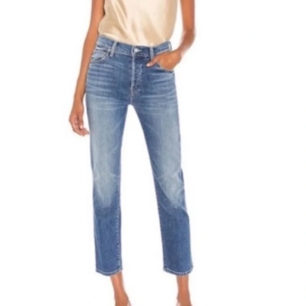 Mother The Scrapper Ankle High Rise Jeans Women’s Sz 25 - Picture 1 of 13